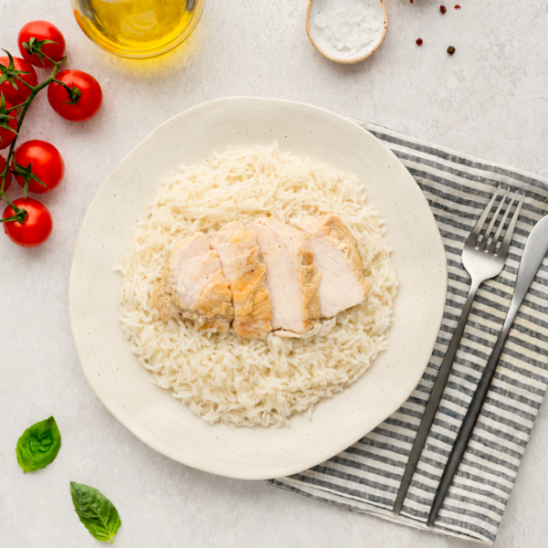 Μπαλοτίνα Κοτόπουλο με ρύζι basmati